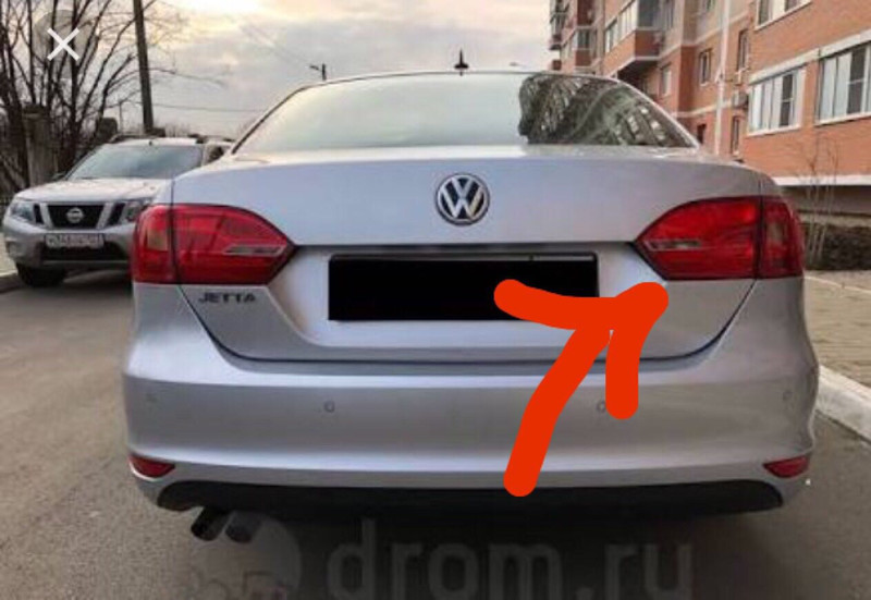 Ліхтар задній Volkswagen Jetta 6 2013 р.  2.0 л дизель Рівне