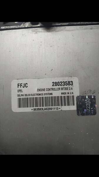 Электронный блок управления двигателем Opel Zafira B  2007 универсал 1.6 Бензин Житомир