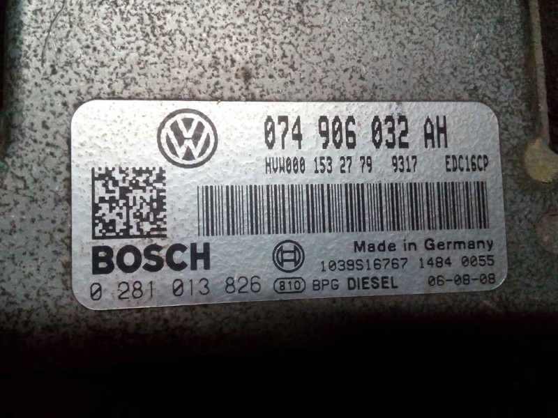 074906032ah, 0281013826, edc16cp Volkswagen Crafter  2008 2.2 Дизель Кировоград