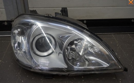 Основная фара в сборе А 163 820 54 61   Mercedes M-Class