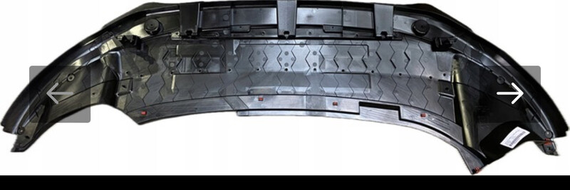 Дефлектор переднего бампера Ford Tourneo Courer  2018 Дунаевцы