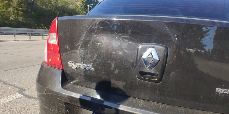 Крышка багажника голая 7751477481   Renault Clio, Renault Symbol