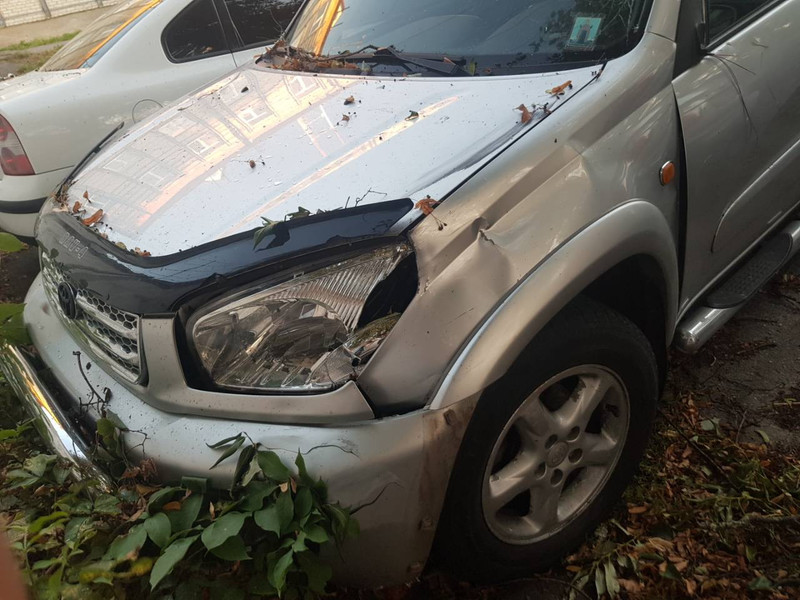 Крыло заднее левое под расширитель Toyota Rav 4 2001 г.  1.6 л бензин Луцк