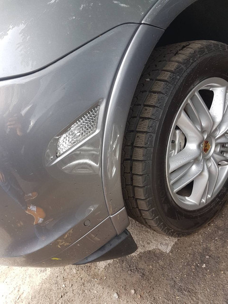 Расширитель передней арки правый (на бампере) Porsche Cayenne  2008 4.8 Бензин Київ