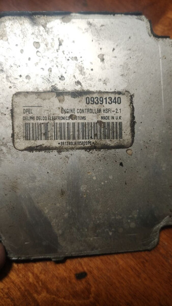 Електронний блок керування двигуном 09391340   Opel Astra, Opel Vectra, Opel Zafira