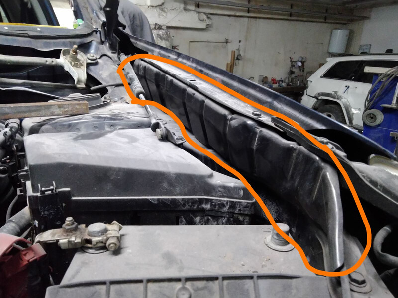 Усилитель полка для переднего правого крыла Subaru Forester SH  2011 2.5 Бензин 