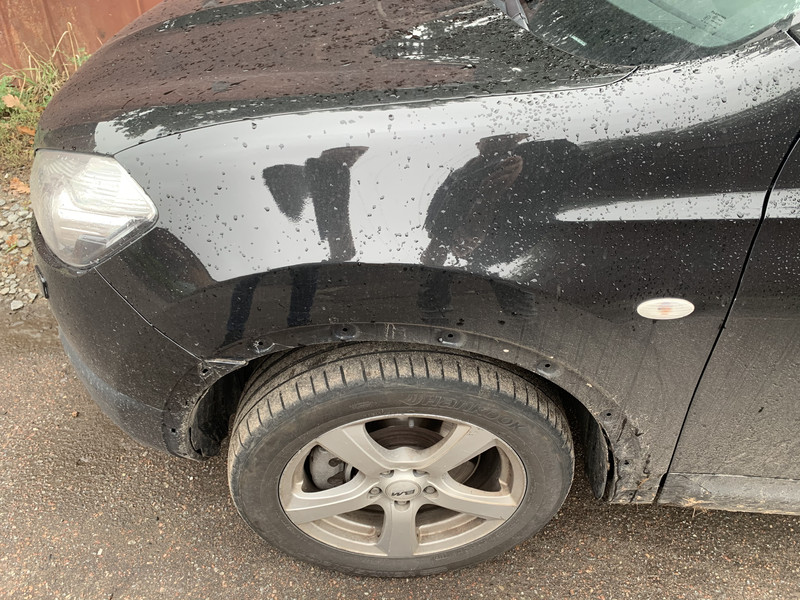 Молдинг крыла Nissan Qashqai J10  2011 универсал 2.0 Дизель Житомир