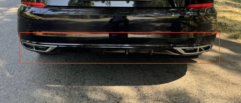 Губа заднего бампера Volkswagen Passat  2021 2.0 Бензин Одесса