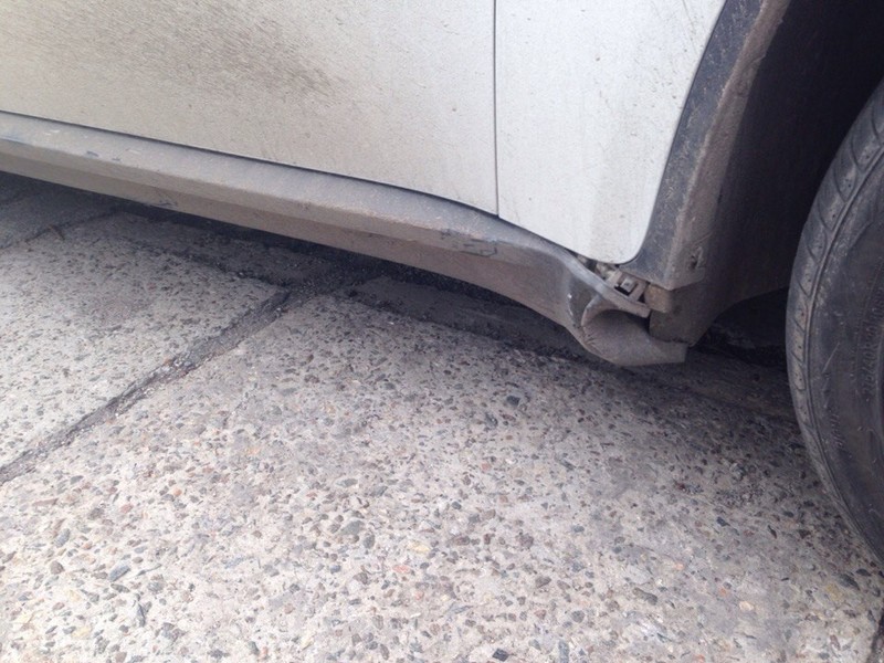 Порог правый BMW X6 2010 г.  3.0 л дизель Кировоград