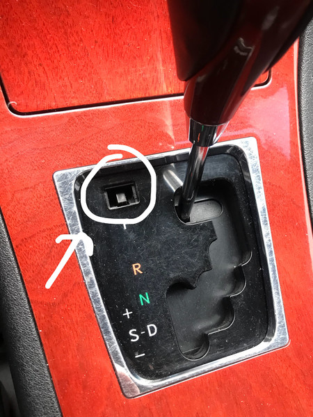 Клипса селектора акпп Lexus ES  2006 3.5 Бензин 