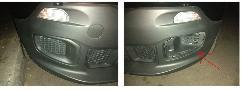 Заглушка противотуманної фари левая Jeep Renegade  2018 2.4 Бензин 