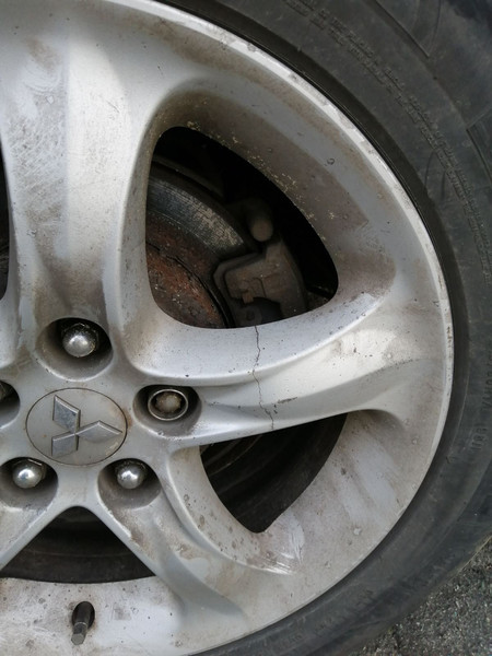 Диск колесный на 17 Mitsubishi Outlander  2007 2.4 Бензин Хмельницкий