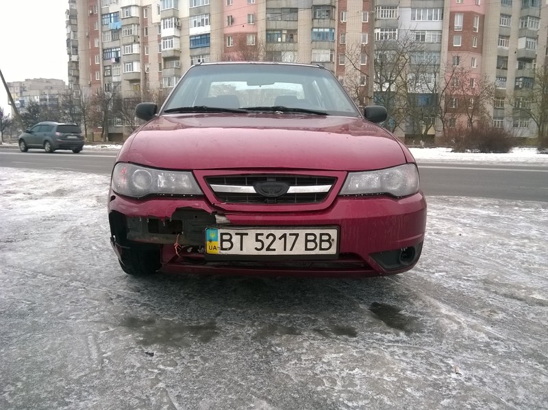 Передний бампер Daewoo Nexia 2012 г.  1.5 л бензин Херсон