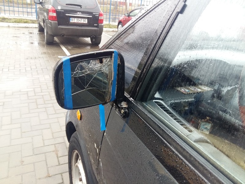 Зеркало левое Toyota Previa  1993 2.4 Бензин Николаев