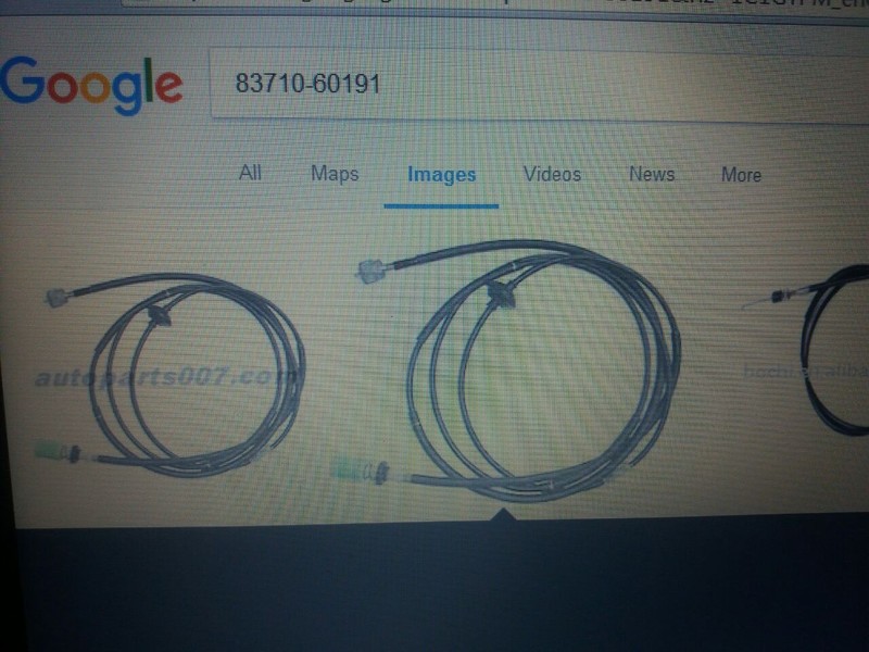 Трос спідометра 83710-60290   Toyota Land Cruiser