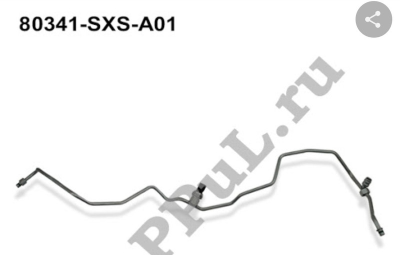 Трубка компрессора кондиционера 80341SWWG01   Honda CR-V