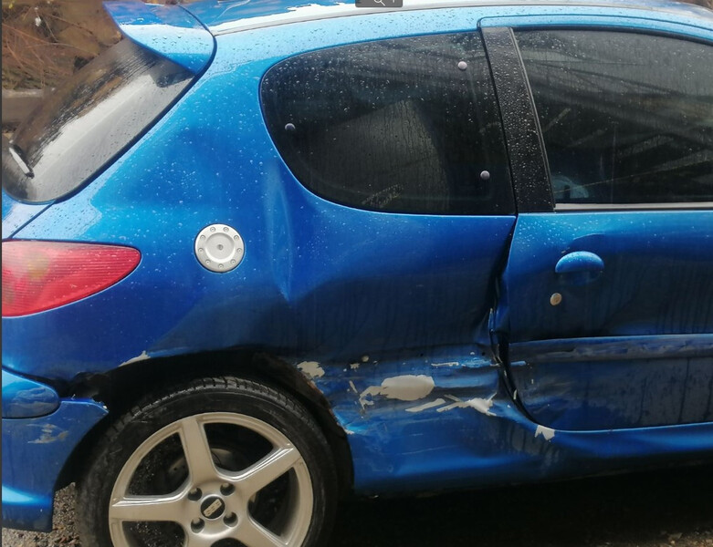 Четверть кузова задняя правая Peugeot 206 2 двери 2003 хэтчбек 2.0 Бензин Черкассы