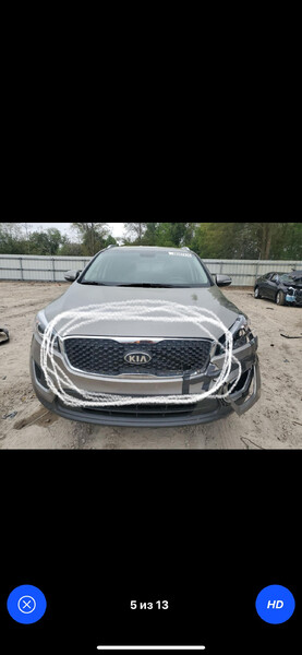 Решетка радиатора верхняя Kia Sorento  2016 2.4 Бензин Киев