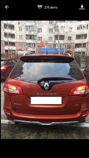 Стоп задний левый Renault Koleos  2013 2.5 Бензин Киев