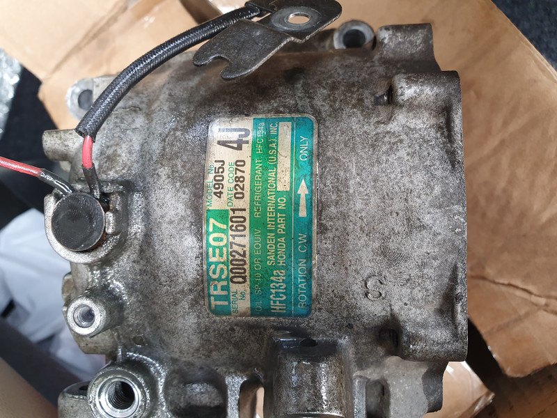 Компресор кондиціонера Honda FR-V  2007 1.8 Дизель 