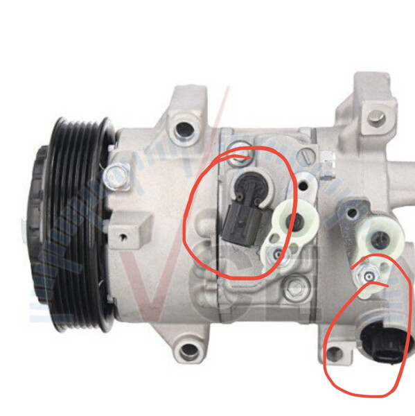 Компресор кондиціонера Toyota Corolla E150  2011 1.8 Бензин 