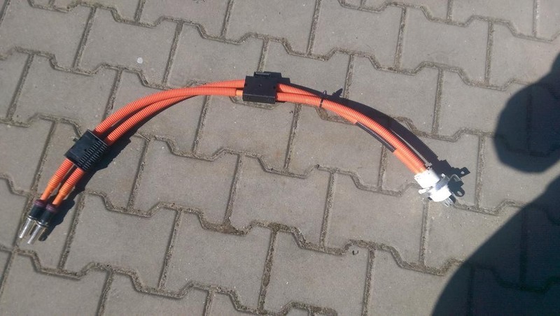 Кабель зарядки сдвоенный Nissan Leaf 2 поколение 2014 хетчбек 1.0 Электро 