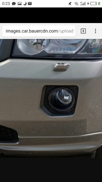 Накладка противотуманки Land Rover Freelander 2011 г.  2.2 л дизель Сумы