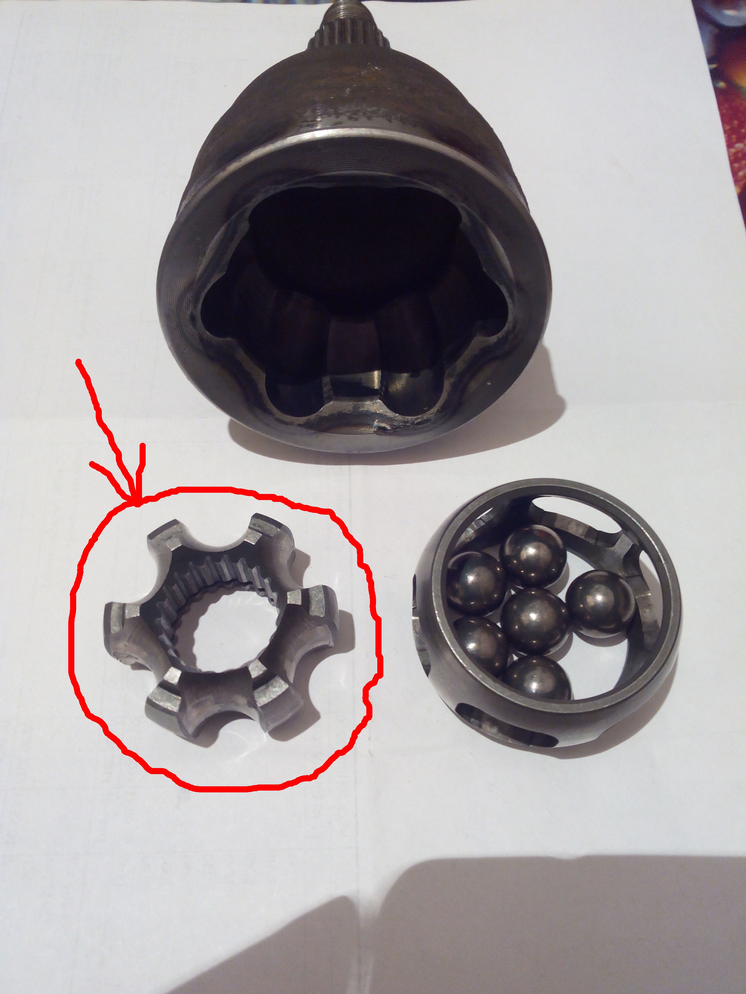 Внутренняя обойма ШРУСа Suzuki Baleno  1998 1.8 Бензин 