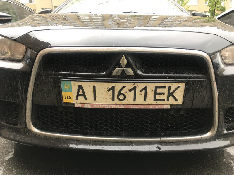 Накладка капота хром Mitsubishi Lancer X  2008 2.0 Бензин Киев