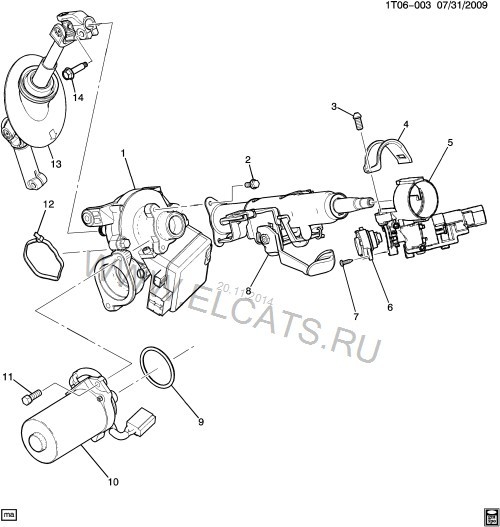Корпус замка зажигания Saturn Ion  2003 2.2 Бензин Донецк