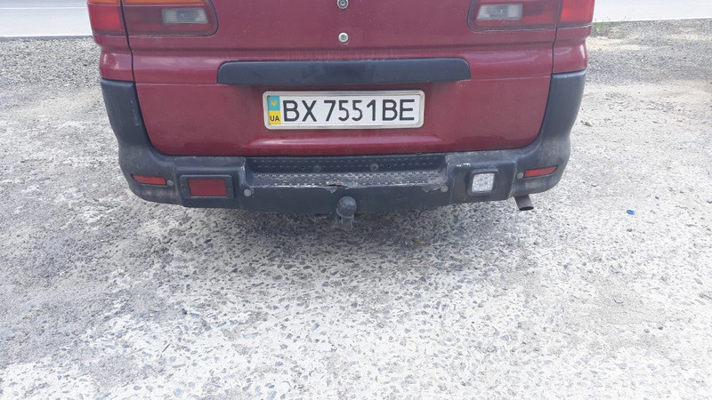 Бампер задний Mitsubishi L 400  1999 2.5 Бензин Хмельницкий