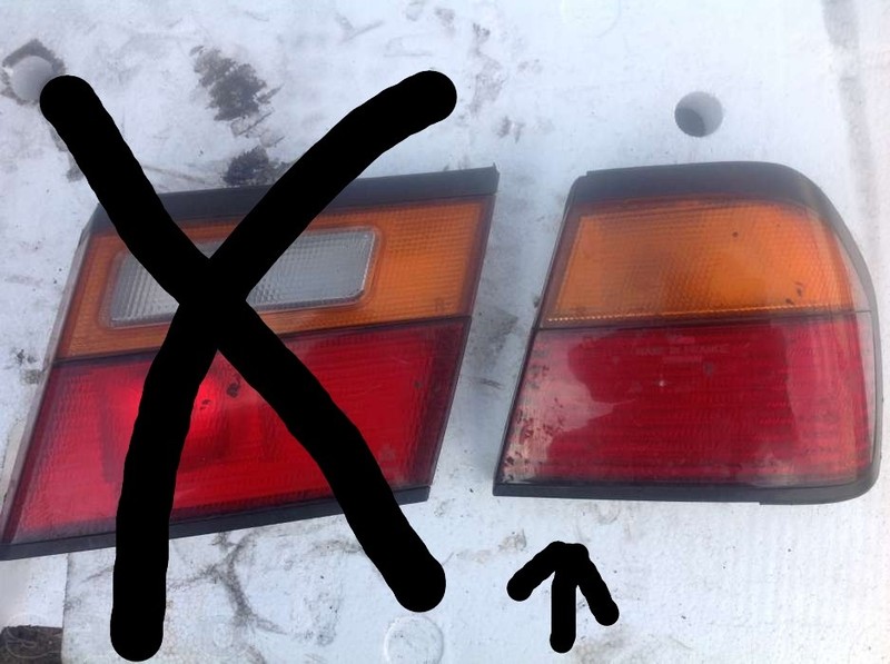 Задний стоп Nissan Primera P10 1993 г.  1.6 л бензин Ровно