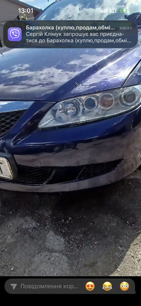 Фара передняя Mazda 6 універсал 2002 р.