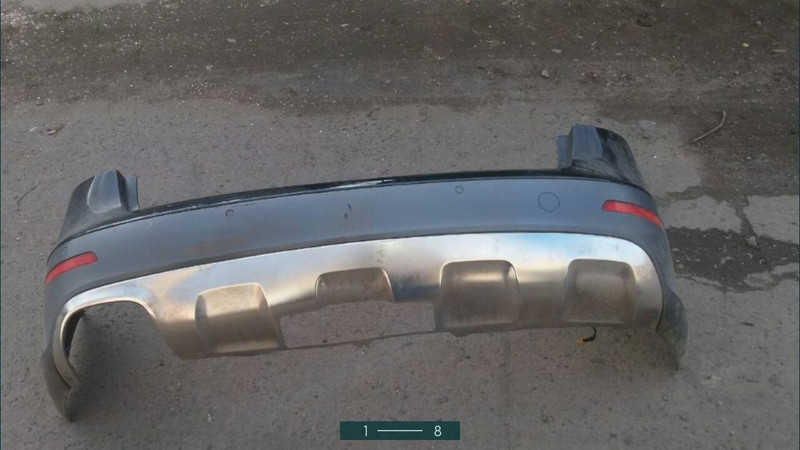 Бампер задний Audi A4 allroad quattro В8 2013 универсал 2.0 Бензин Черкассы