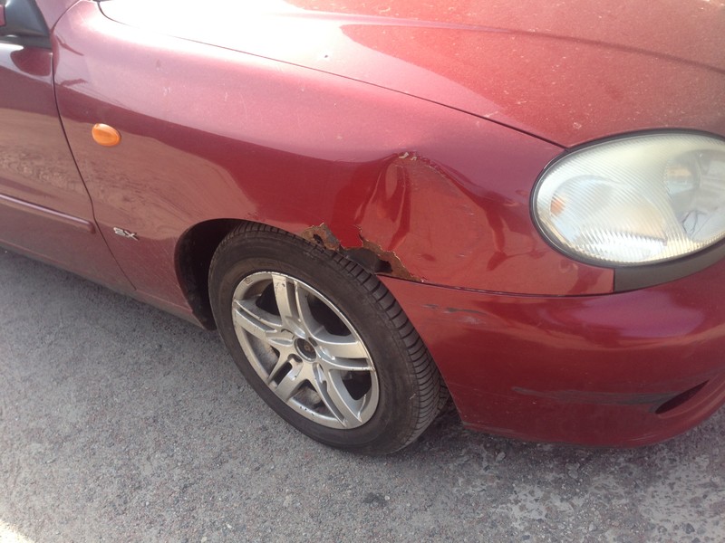 Крыло переднее правое Daewoo Lanos SX 2002 хэтчбек 1.6 Бензин Белая Церковь