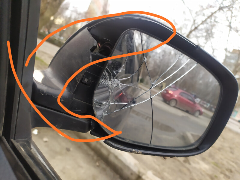 Зеркало правое Toyota Corolla E150  2011 1.6 Бензин Мелитополь