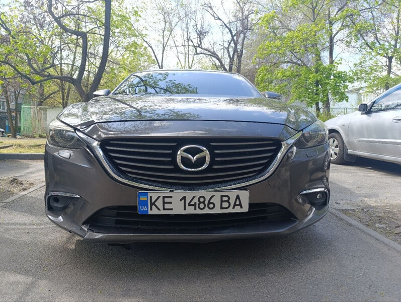 Бампер передний Mazda 6 2016 г.  2.5 л бензин Днепр