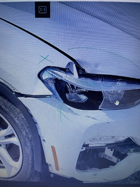 Фара передняя правая галогенка BMW X3  2019 2.0 Бензин Новояворовск