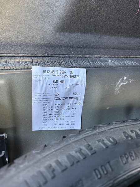 Коробка передач Audi A3  2017 2.0 Бензин Белая Церковь