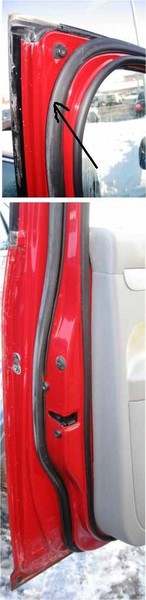 Уплотнитель двери Volkswagen Caddy 3  2009 1.9 Дизель Каменец-Подольский