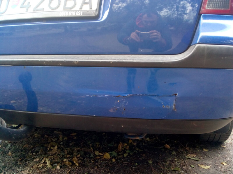 Бампер задний Volkswagen Golf 4  2000 универсал  Электро Ковель