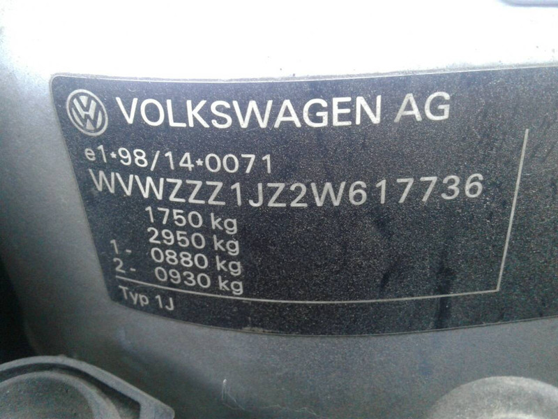 Термостат Volkswagen Bora FSI 2002 хетчбек 1.6 Бензин 