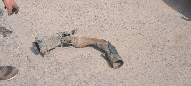 Патрубок впуск Hyundai Santa FE  2003 2.0 Дизель Вараш