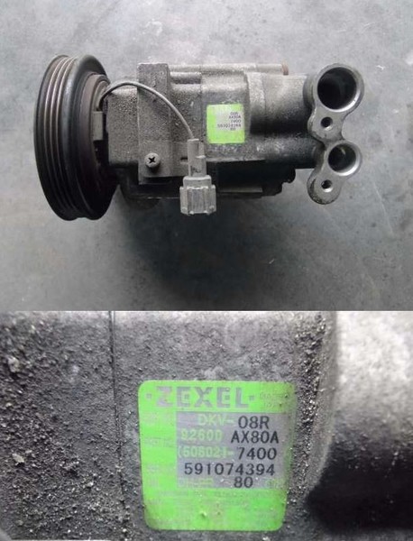 Компресор кондиціонера AX80A   Nissan Micra