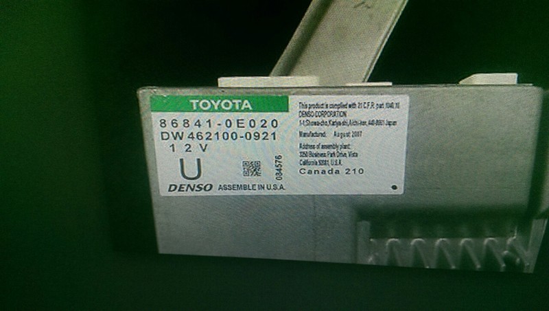 Блок керування навігаційною системою 86841-0E020   Lexus RX