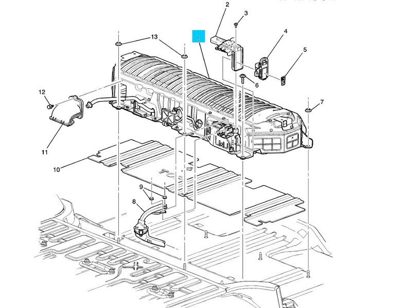 Силовая батарея для гибрида Cadillac Escalade Hybrid 2009 6.0 Гибрид Днепропетровск