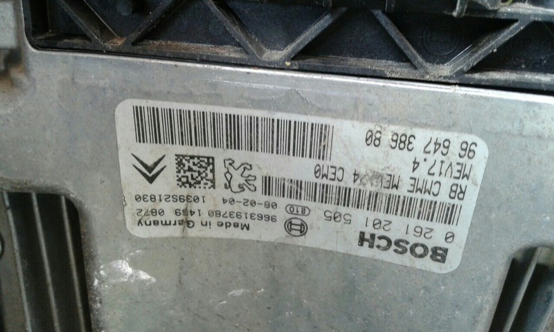 Электронный блок управления двигателем Peugeot 308  2008 хэтчбек 1.6 Бензин Киев