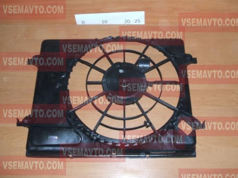 Диффузор радиатора кондиционера Hyundai Elantra HD 2010 г.  1.6 л бензин Харьков