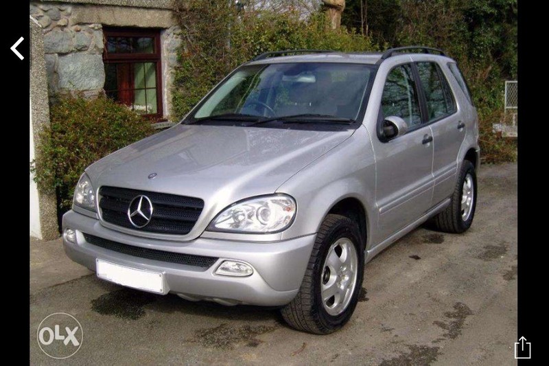 Передний бампер мл 163 Mercedes M-Class W163 2002 г.  4.3 л бензин Киев