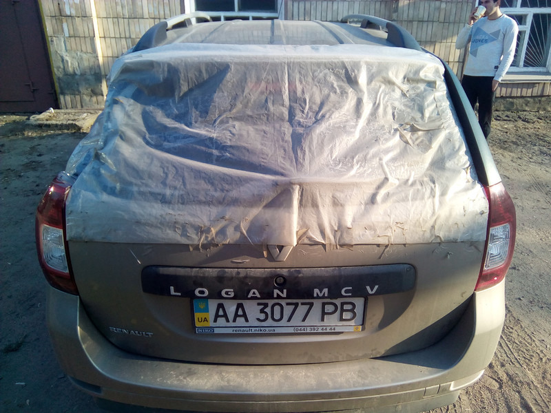 Стекло ляды Renault Logan MCV 2015 универсал 1.5 Дизель Сумы